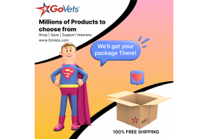 GoVets - Superman Delivery - GoVets offers millions of products and 100% free shipping - Maintenance, Repair, Operations, Information Technology, Office Equipment, Office Supplies, Medical and Health and More.  Business and Government Accounts.