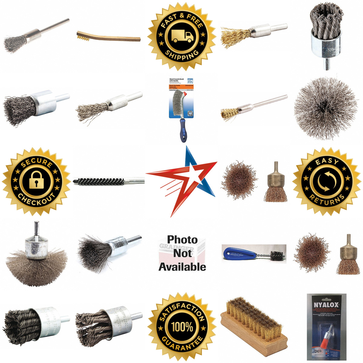 A selection of End Brushes products on GoVets