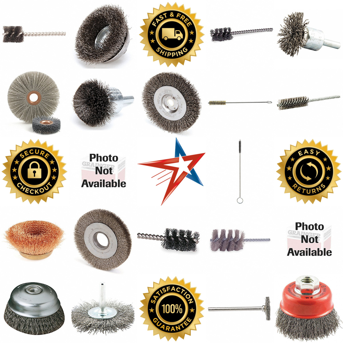 A selection of Abrasive Brushes and Wheel Kits products on GoVets
