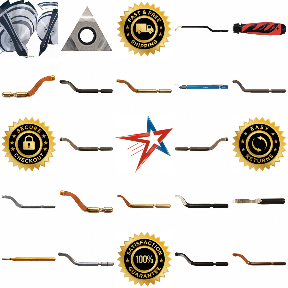 A selection of Deburring Blades products on GoVets