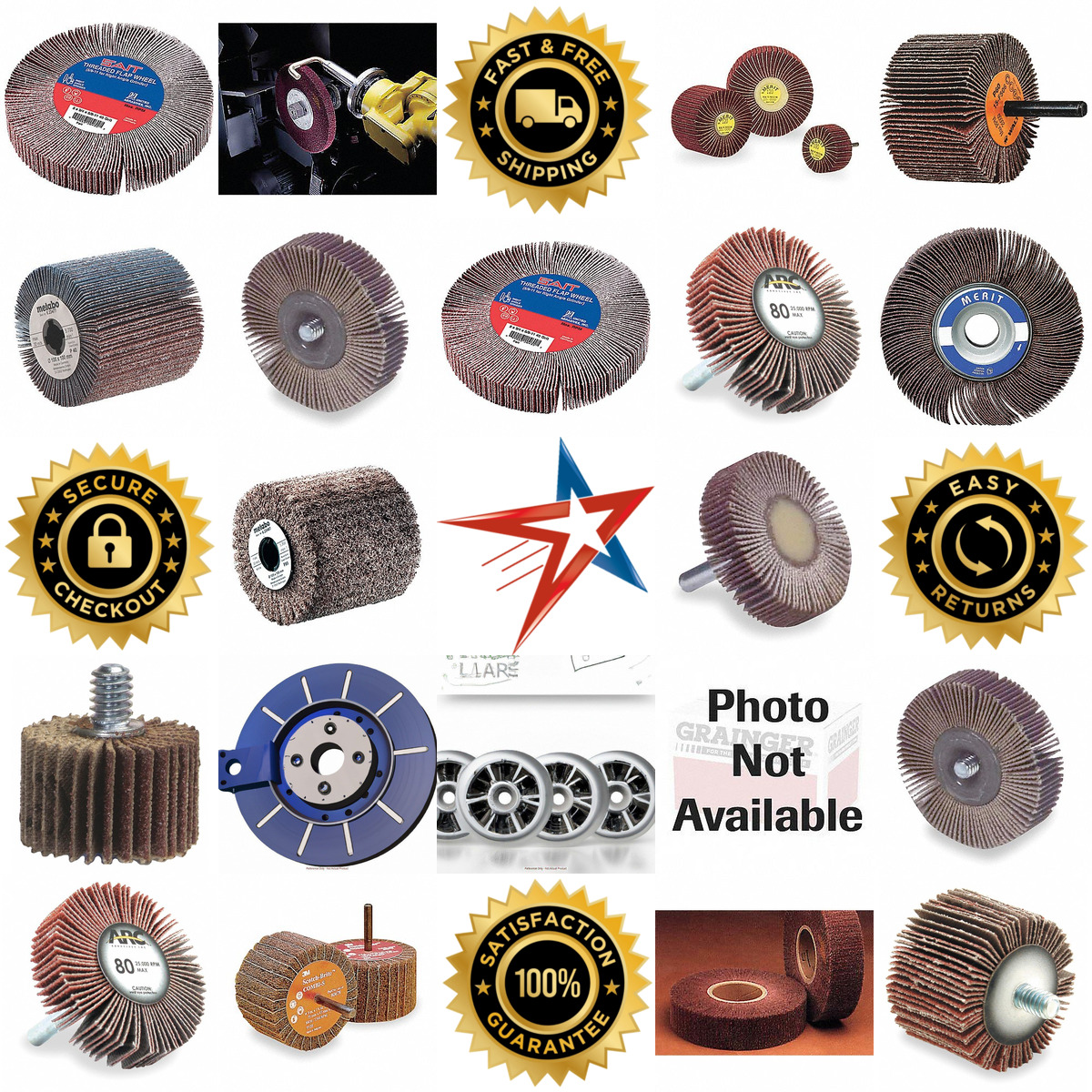 A selection of Flap Wheels products on GoVets