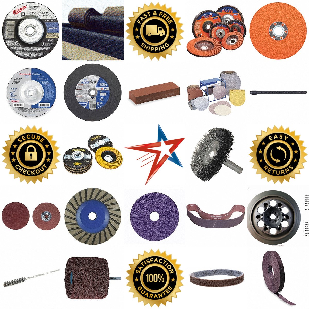 A selection of Abrasives products on GoVets