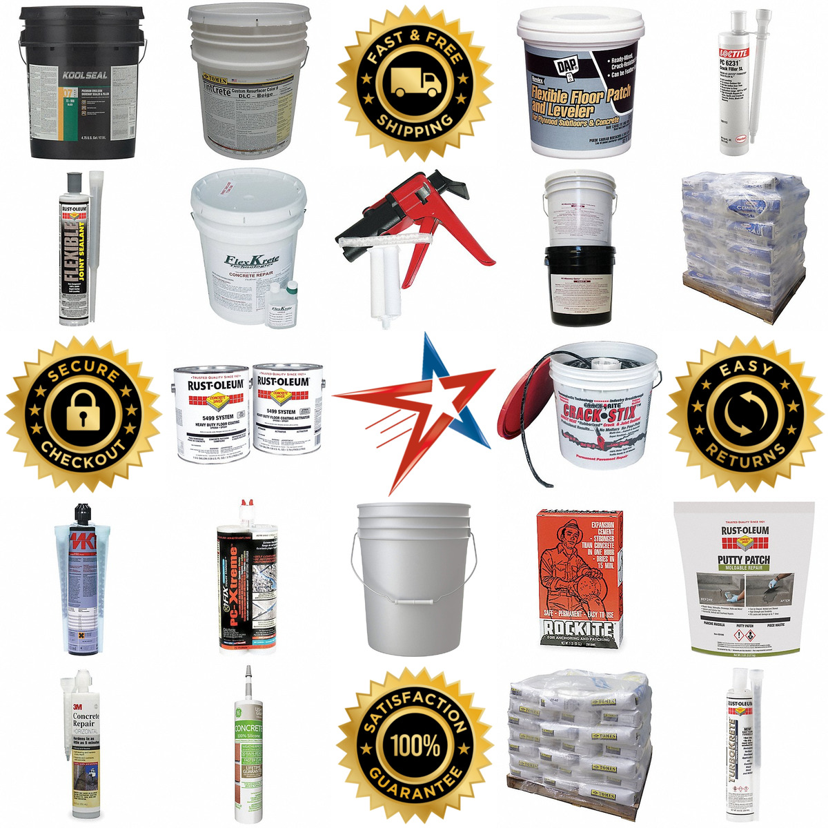 A selection of Concrete Asphalt and Masonry products on GoVets