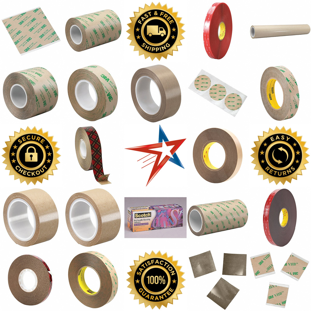 A selection of Transfer Tape products on GoVets