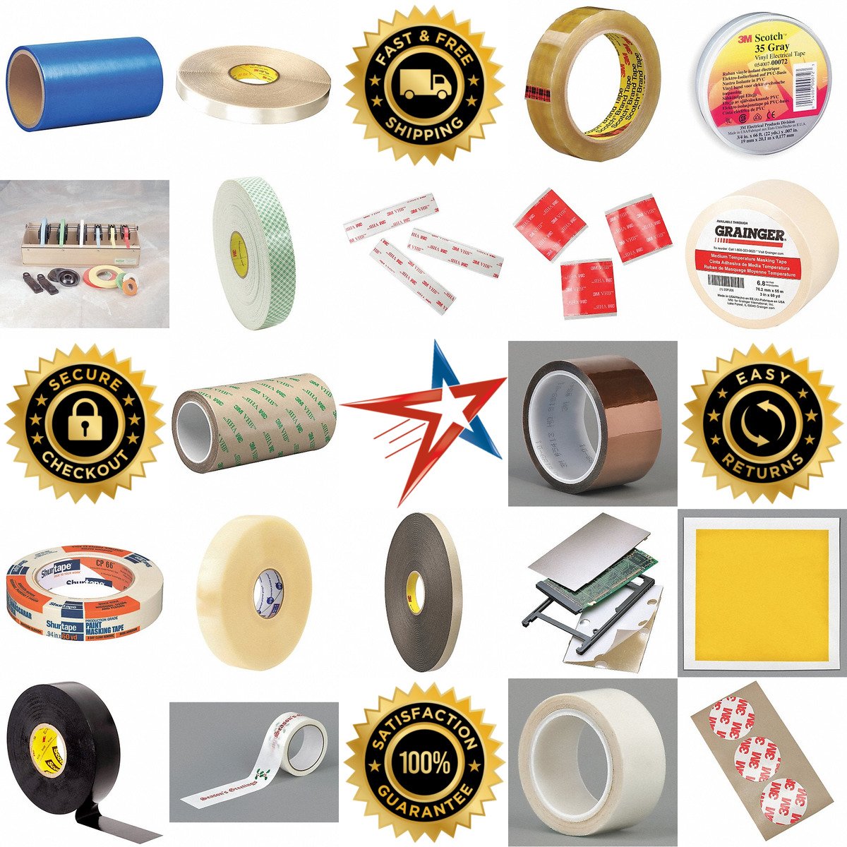 A selection of Tapes products on GoVets