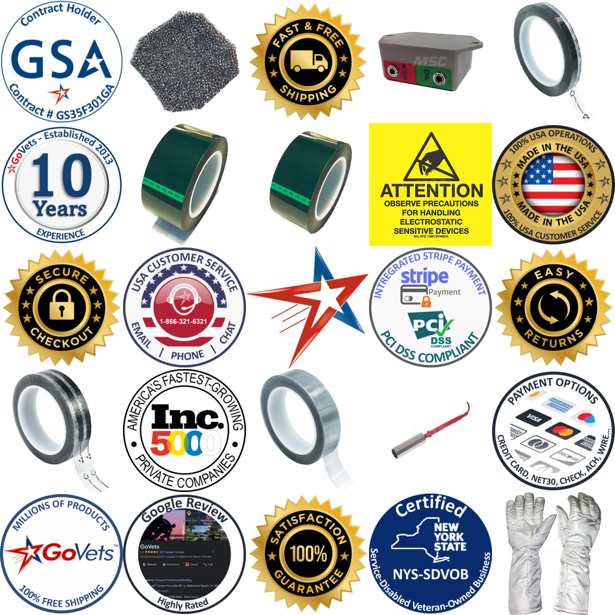 A selection of Anti Static Equipment Accessories products on GoVets