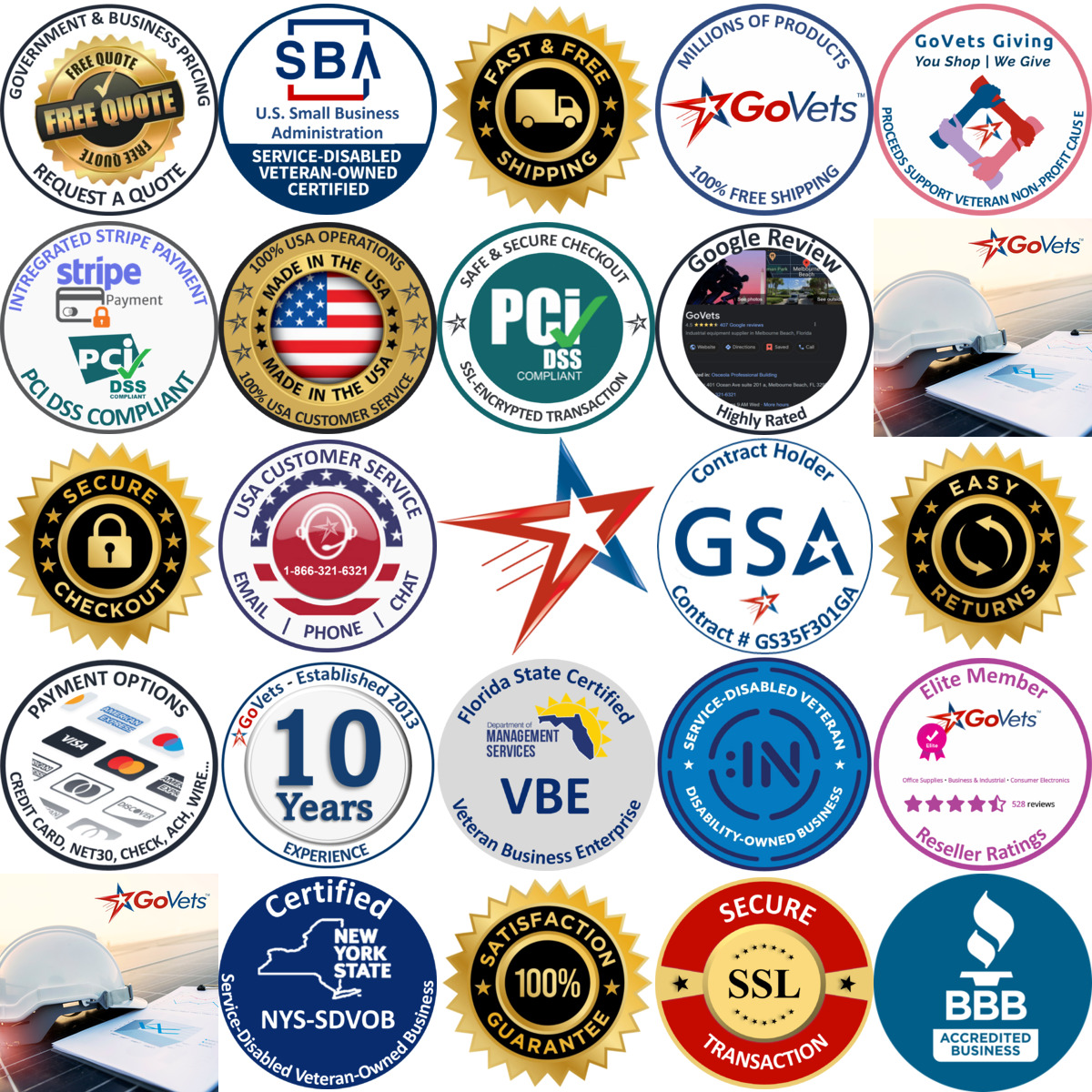 A selection of Static Control Cleaners products on GoVets