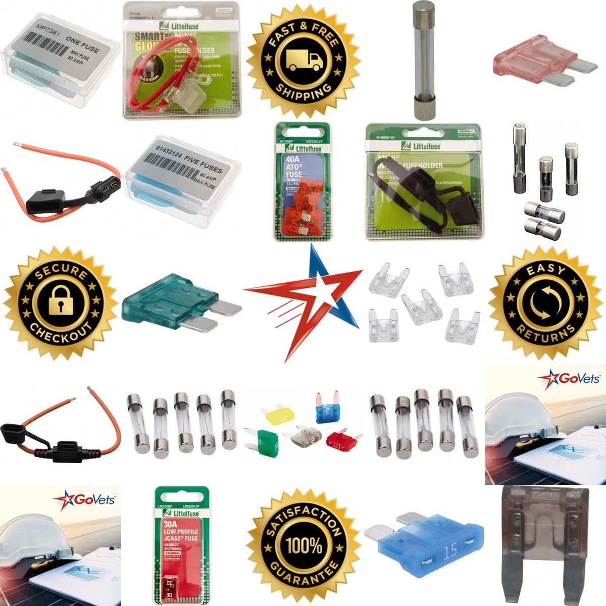 A selection of Automotive Fuses and Accessories products on GoVets