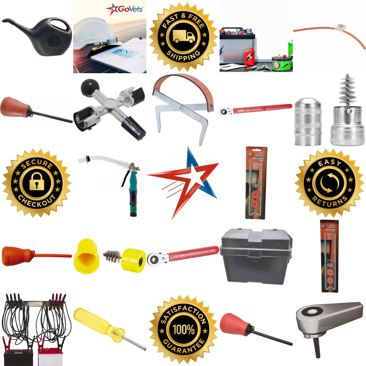 A selection of Automotive Battery Hardware and Tools products on GoVets