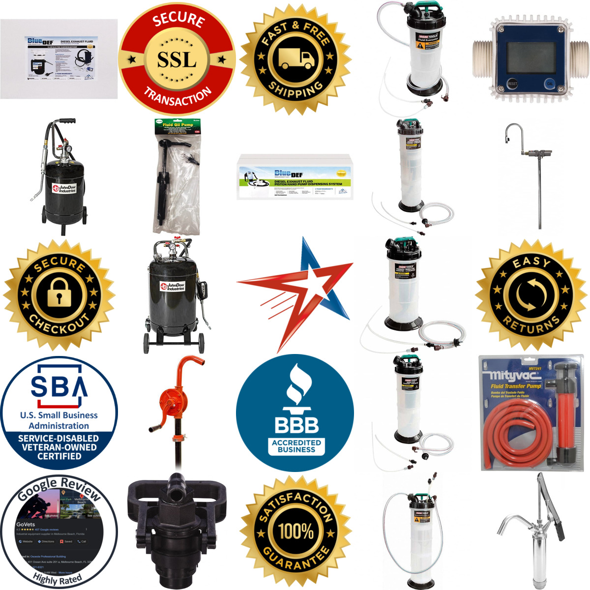A selection of Automotive Fluid Pumps products on GoVets