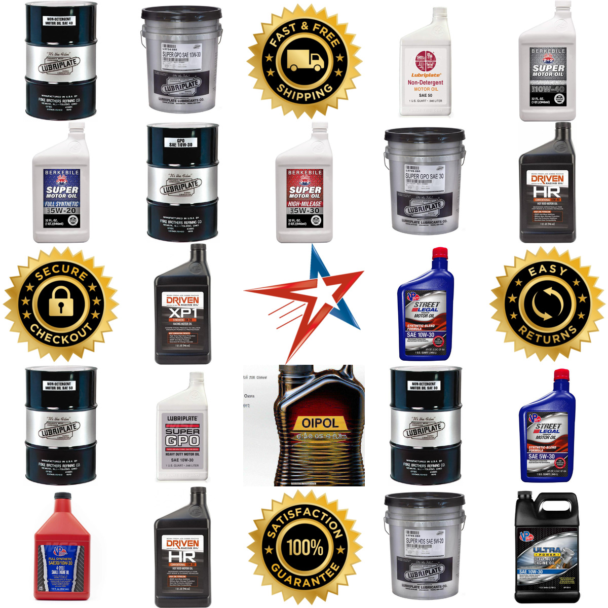 A selection of Motor Oil products on GoVets