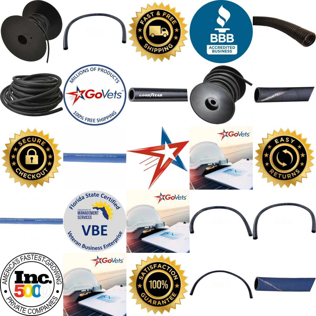 A selection of Automotive Hose and Tubing products on GoVets