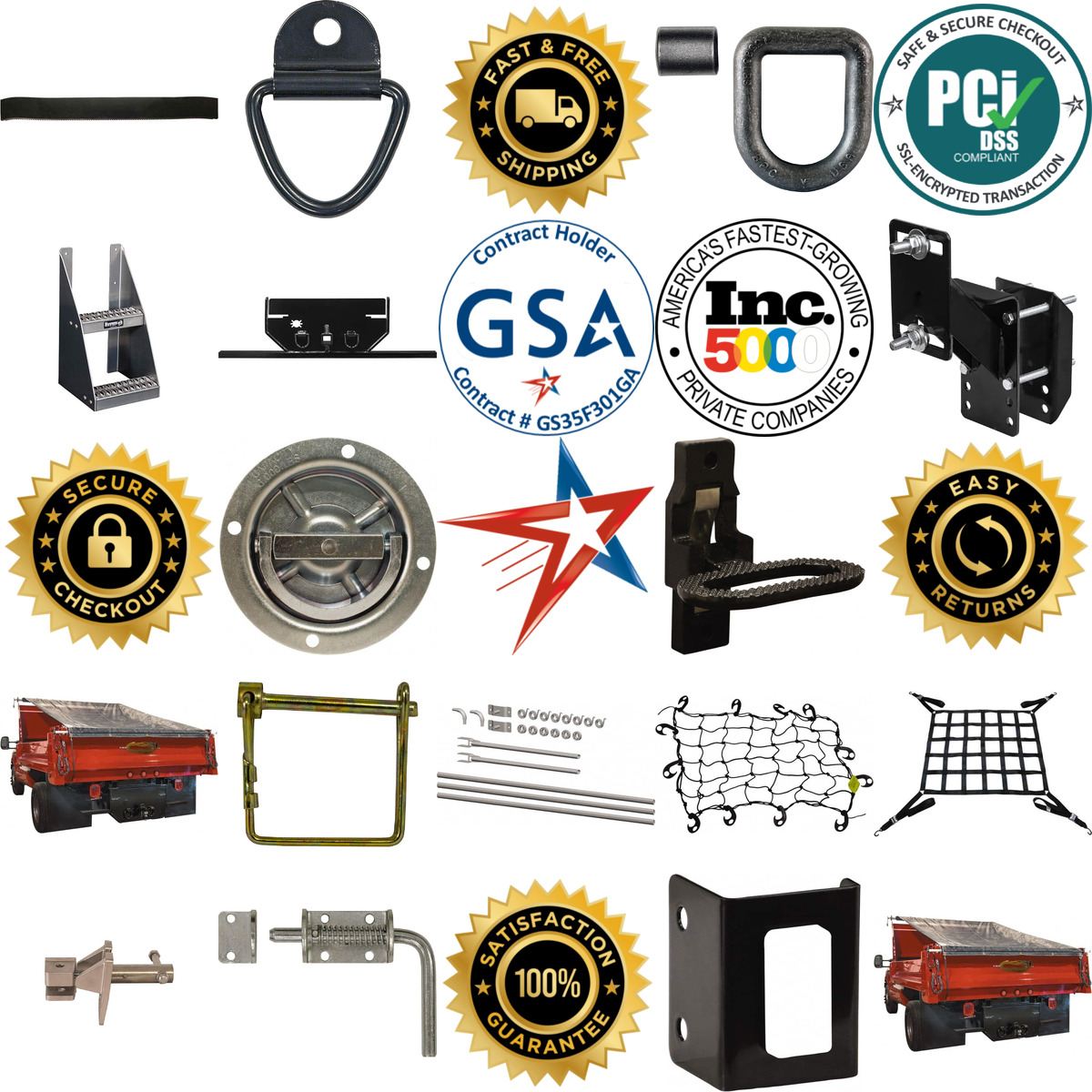 A selection of Trailer and Truck Cargo Accessories products on GoVets