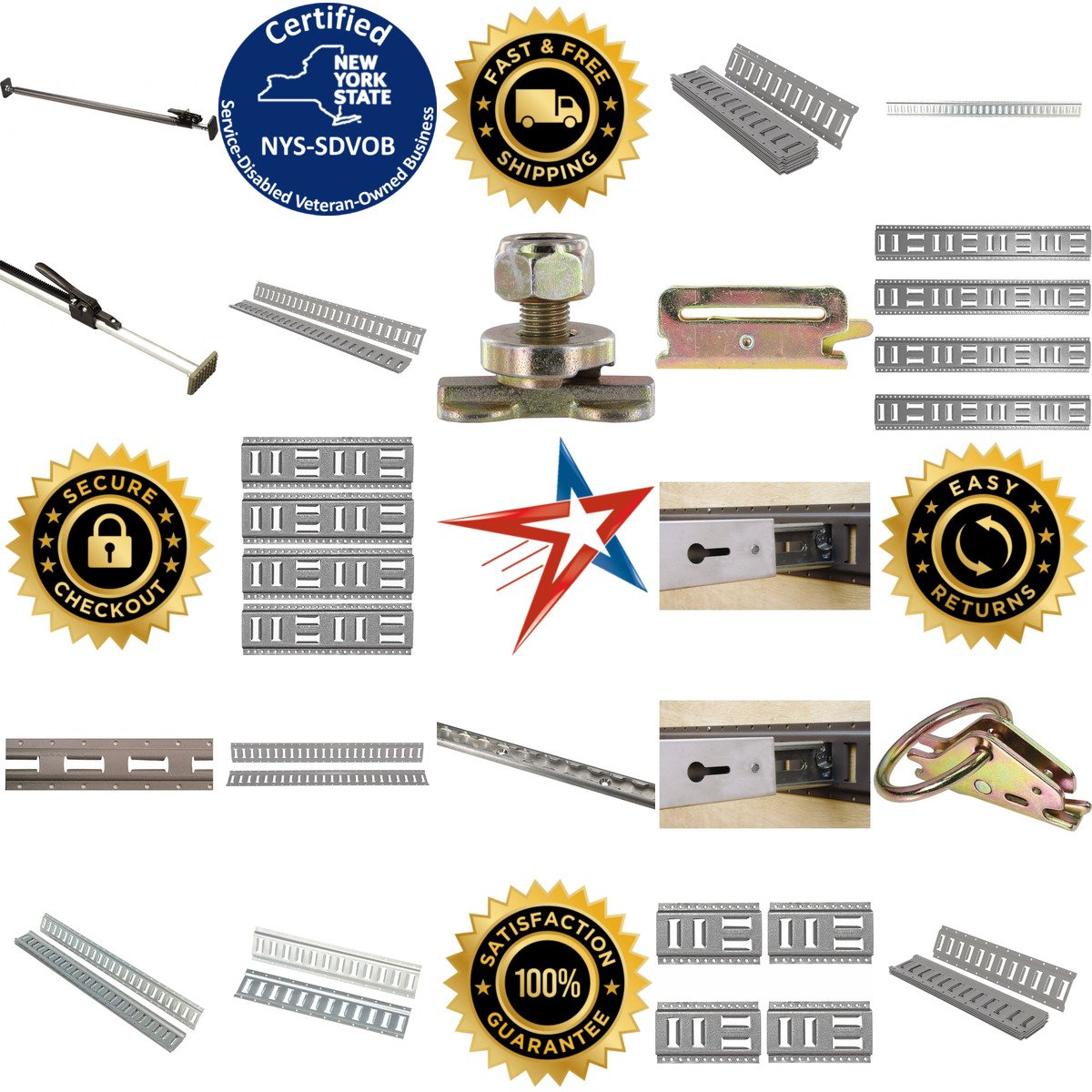A selection of Trailer and Van Beams and Tracks products on GoVets
