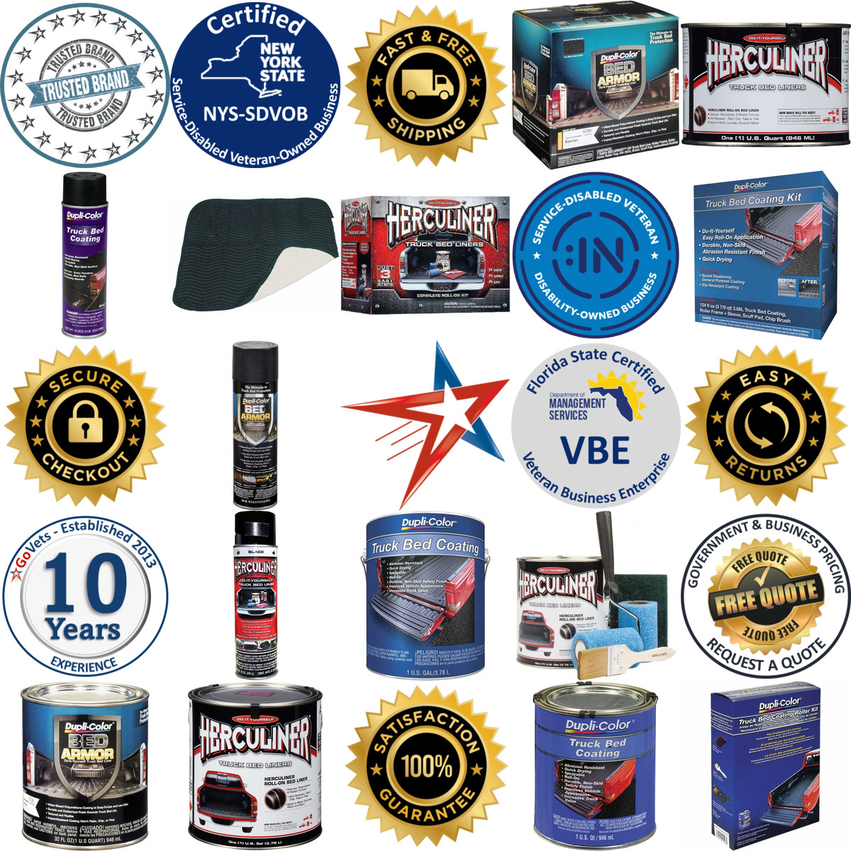 A selection of Cargo Liners products on GoVets