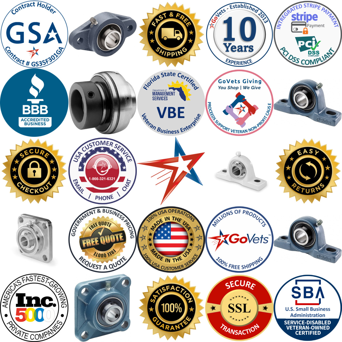 A selection of Tapered Roller Bearings products on GoVets