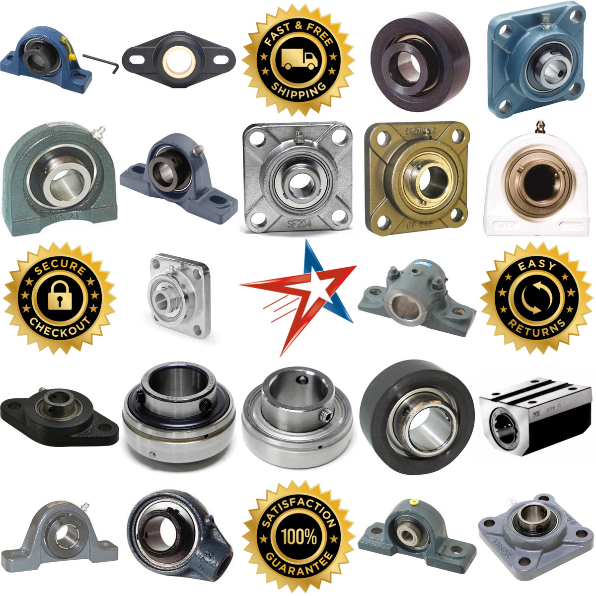 A selection of Mounted and Insert Bearings products on GoVets