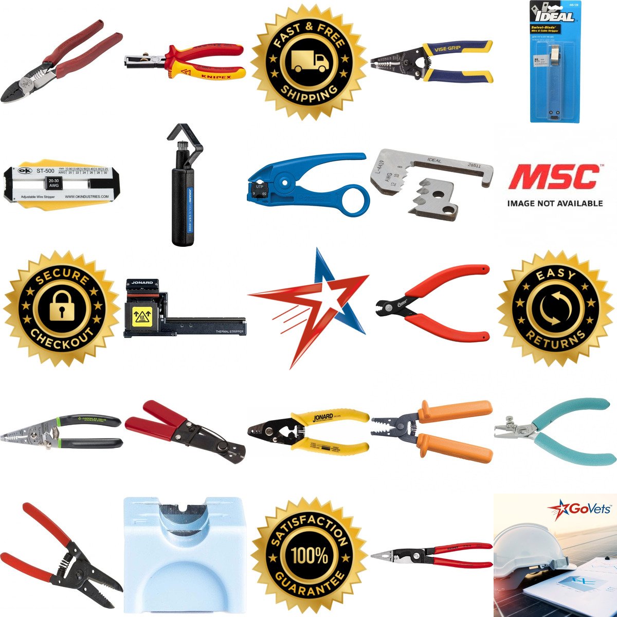 A selection of Wire Strippers products on GoVets