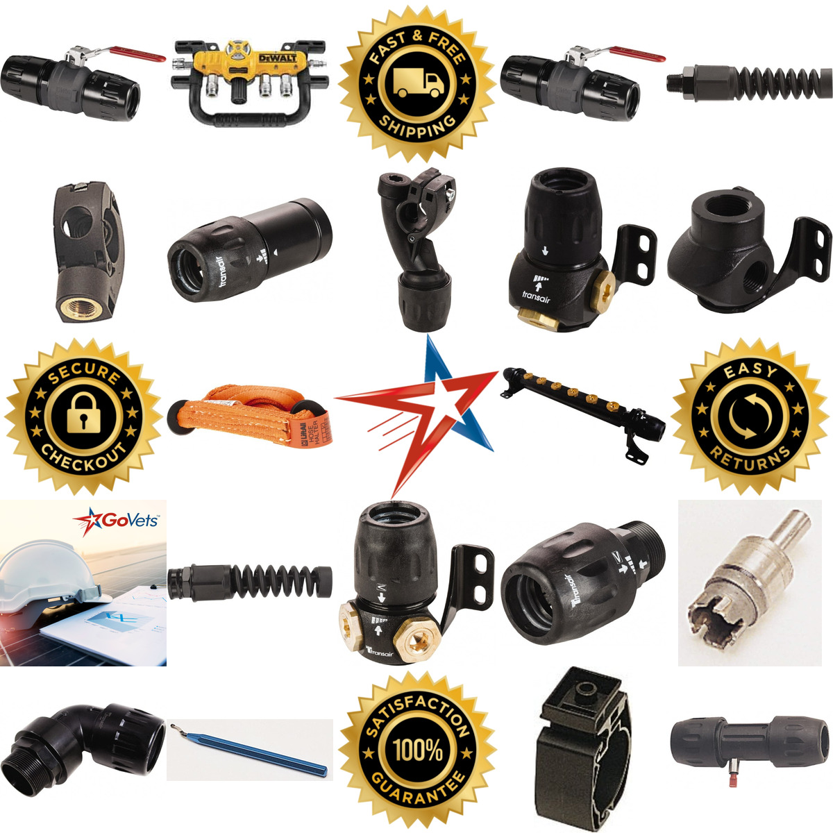 A selection of Air Hose Accessories products on GoVets