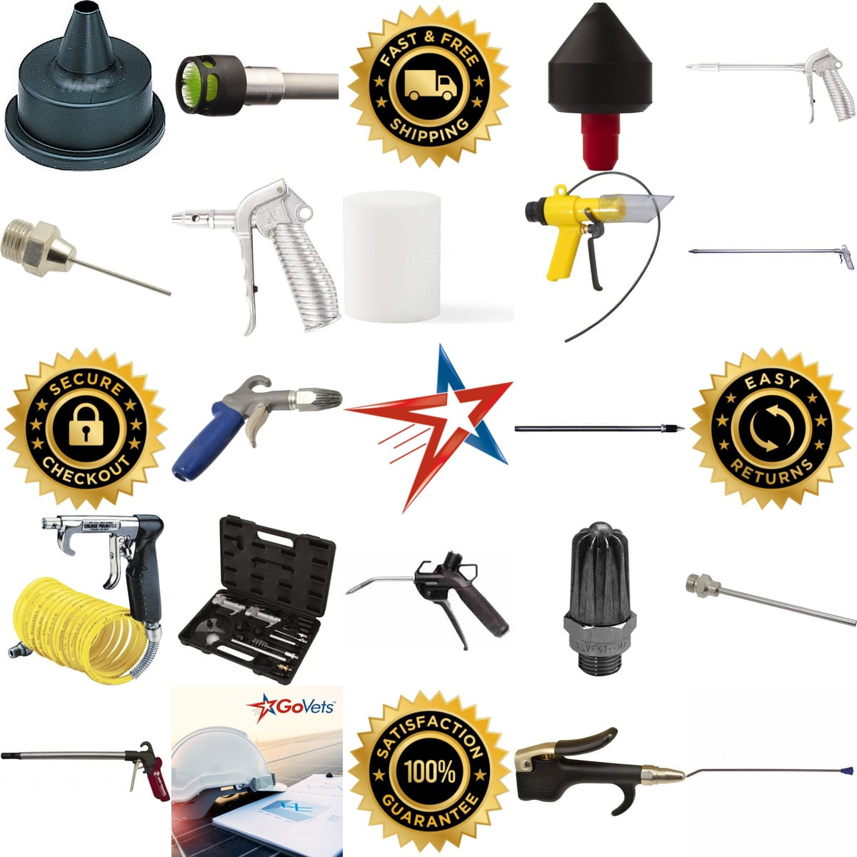 Millions of Products A selection of Blow Guns Air Guns and Spray Guns products on GoVets