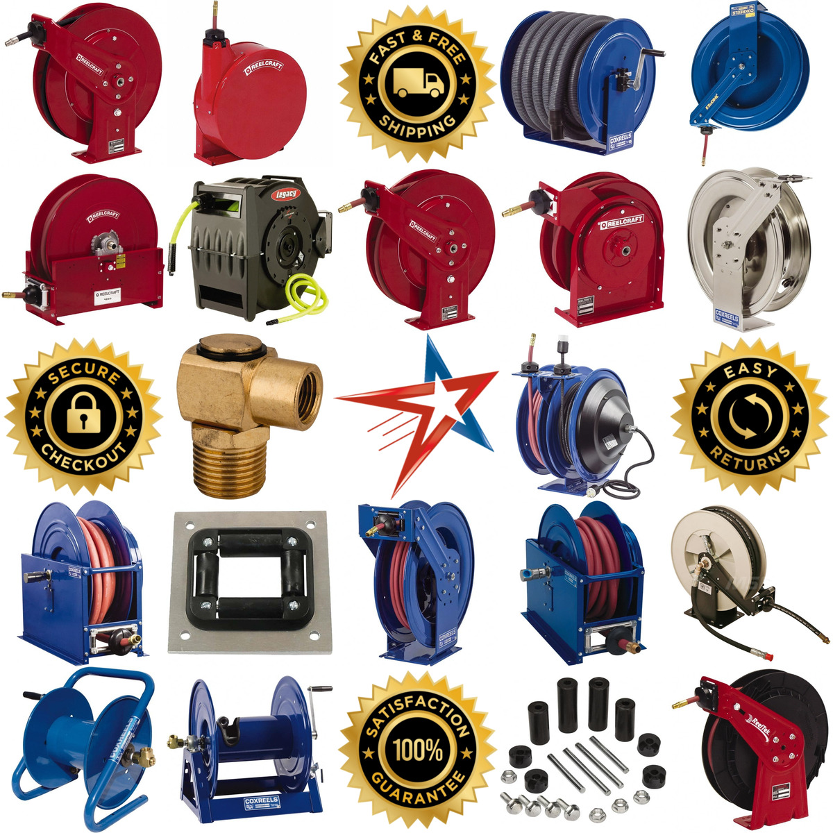 A selection of Hose Reels products on GoVets