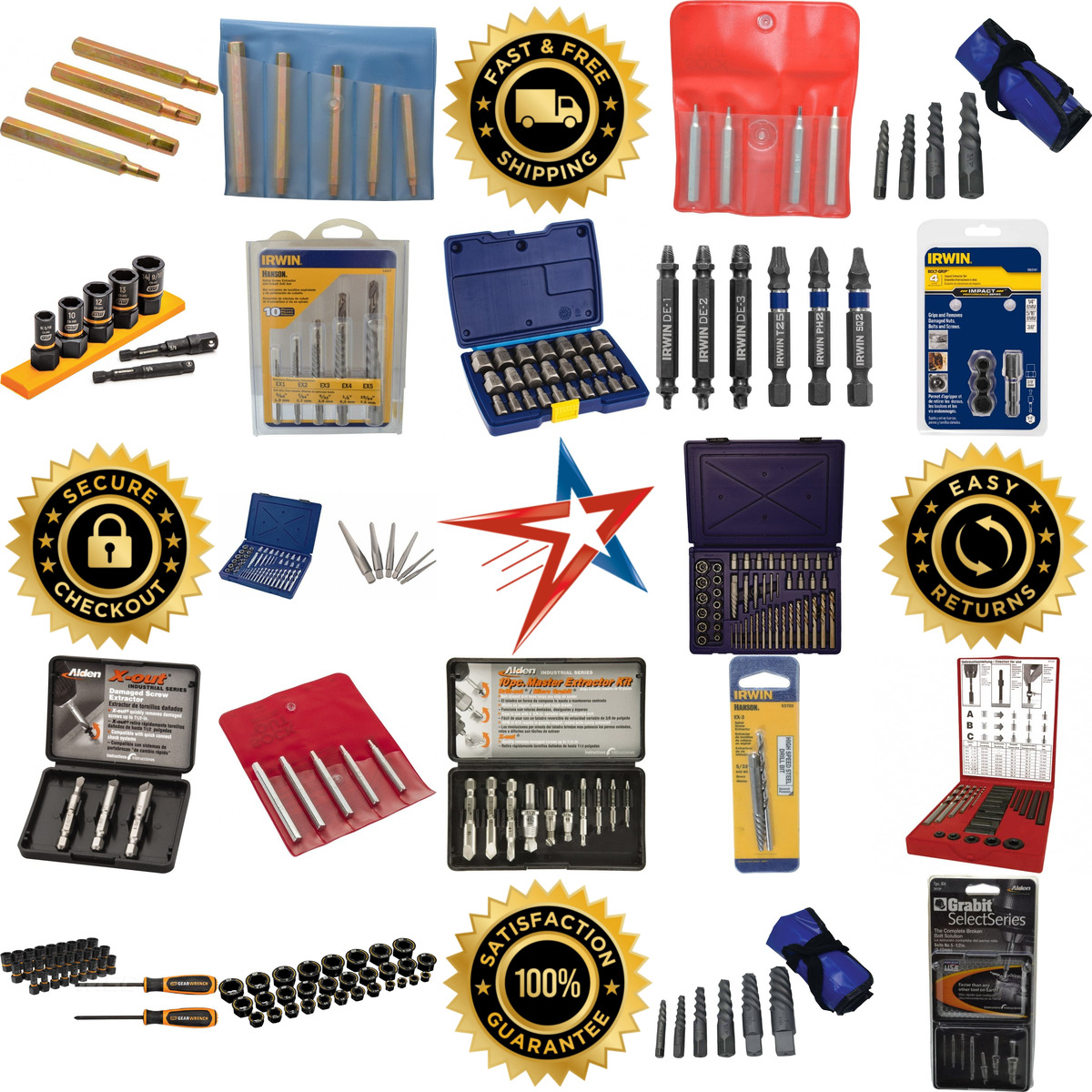A selection of Bolt Extractor Sets products on GoVets