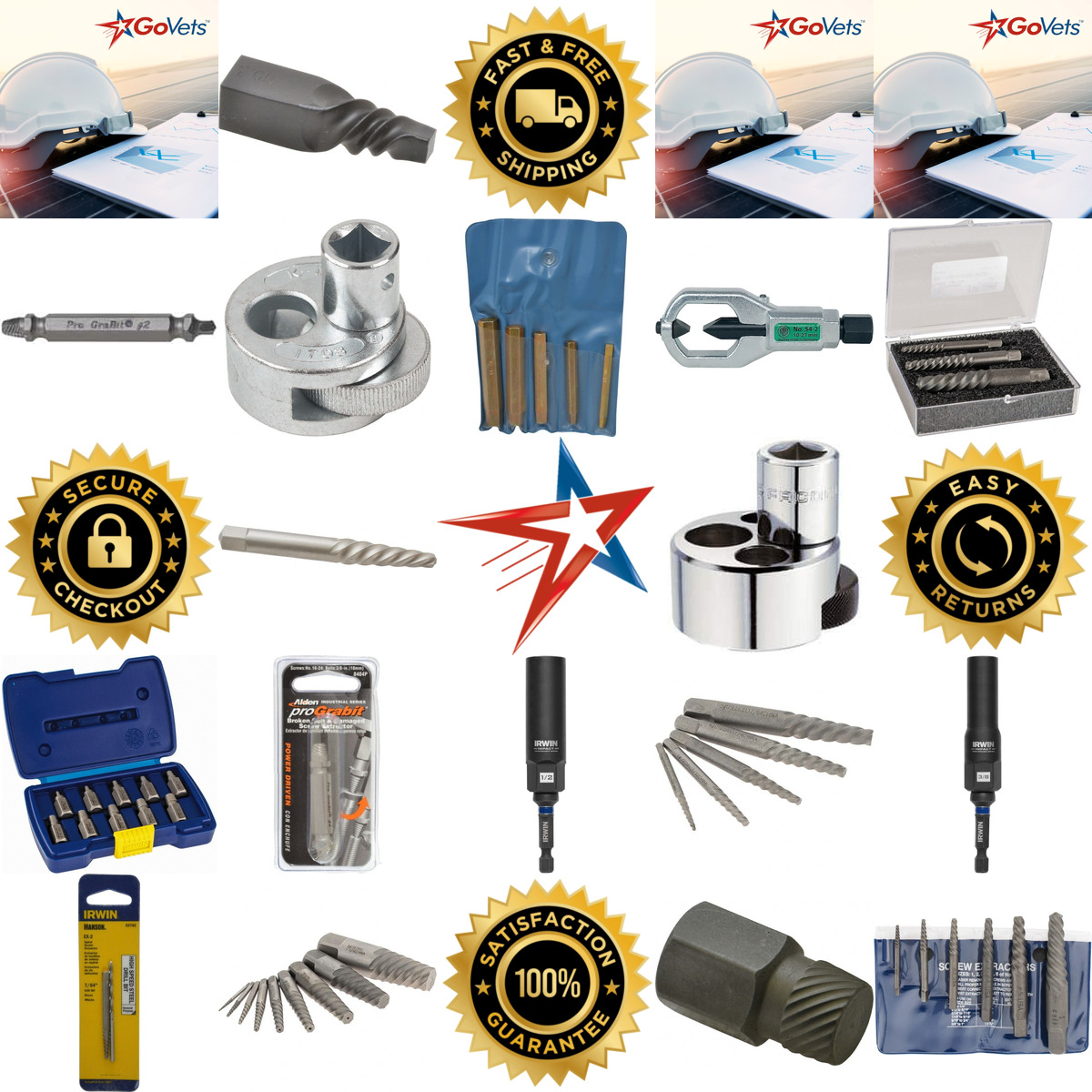 A selection of Bolt Screw and Nut Removers products on GoVets