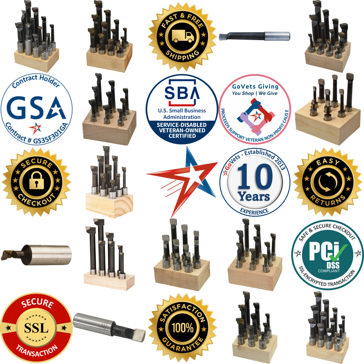 Millions of Products A selection of Value Collection products on GoVets