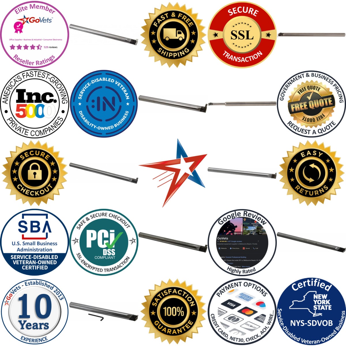 Millions of Products A selection of Everede Tool products on GoVets