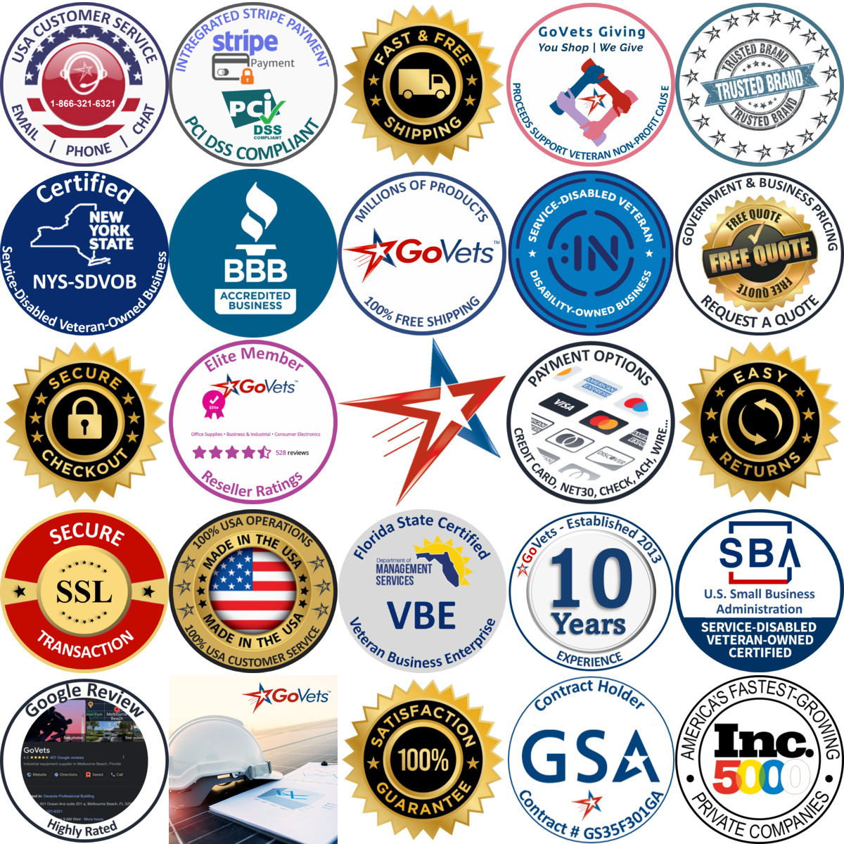 A selection of Thin Bit products on GoVets