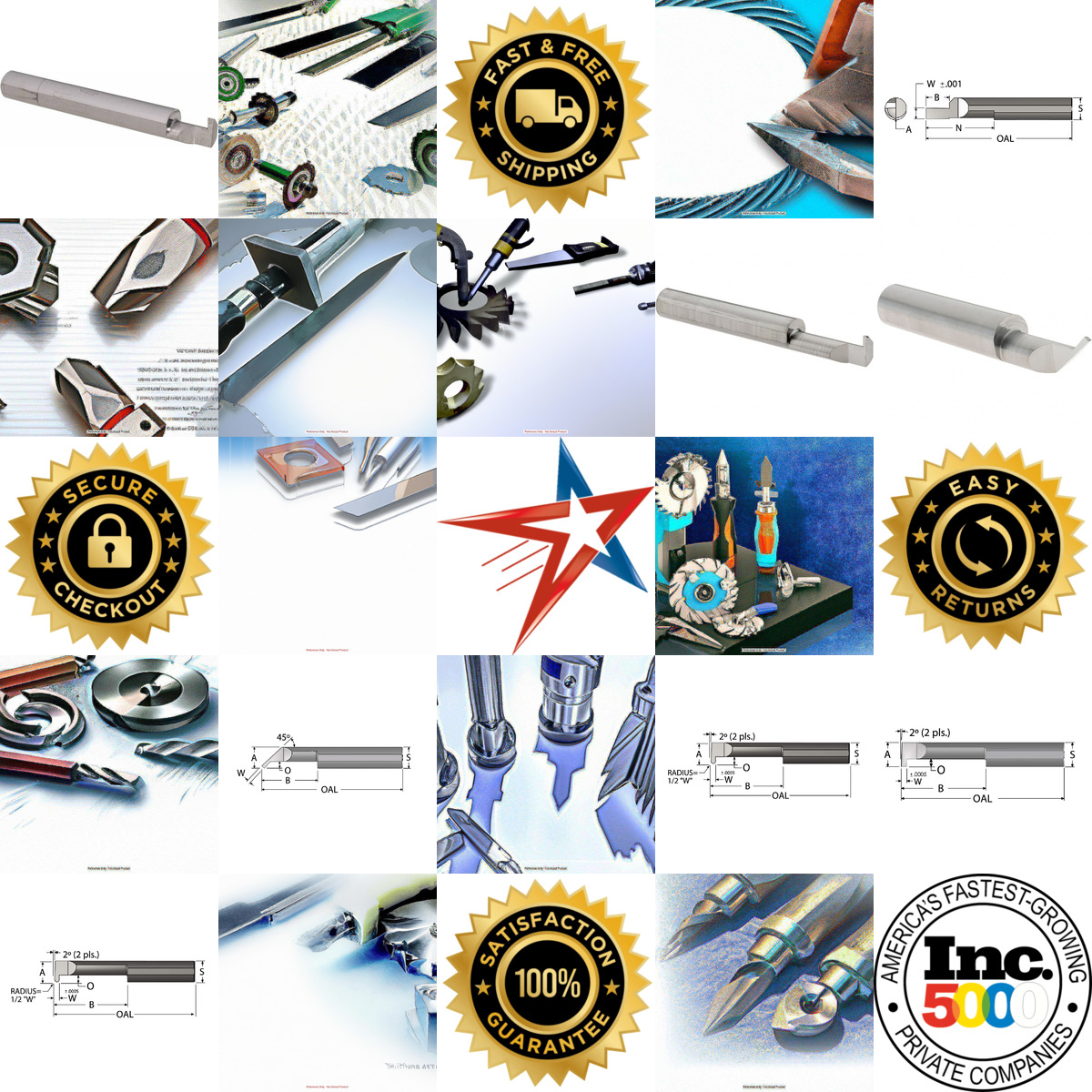 A selection of Scientific Cutting Tools products on GoVets