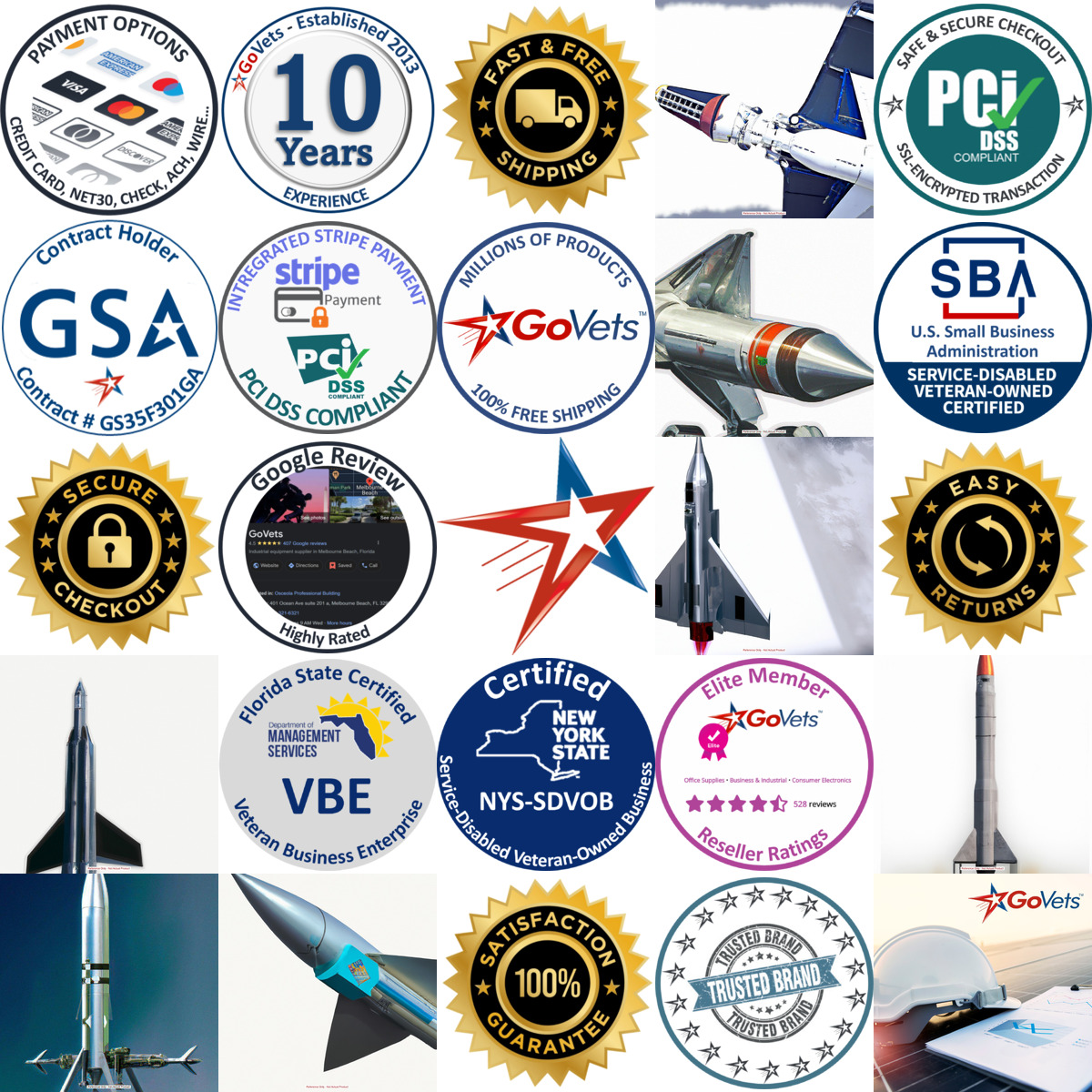 Millions of Products A selection of Komet products on GoVets