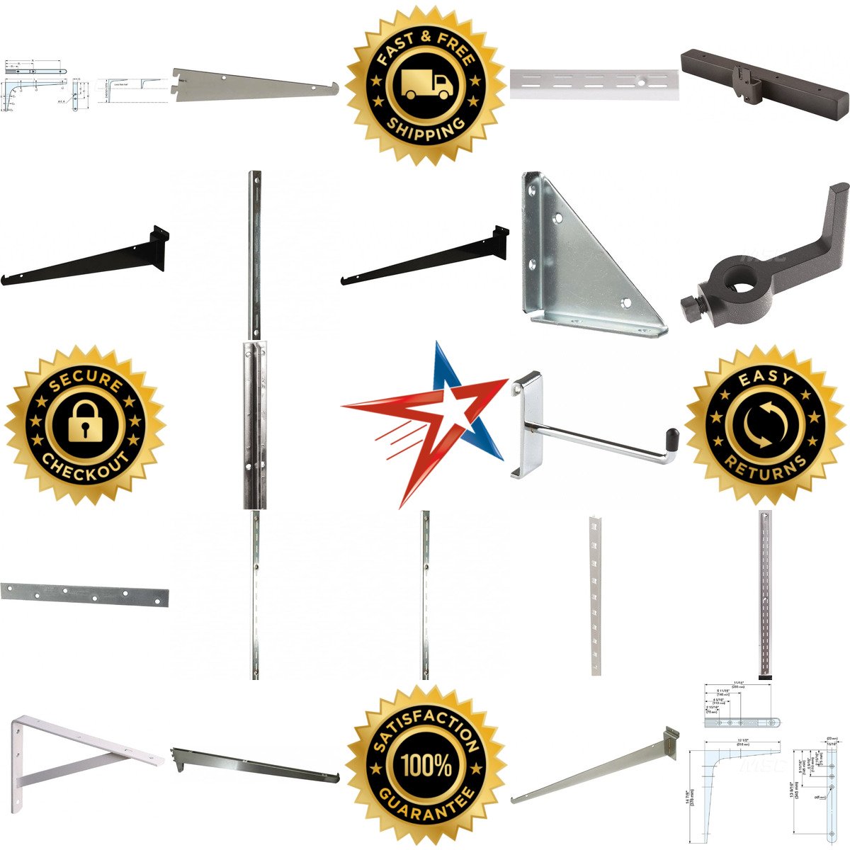 A selection of Brackets products on GoVets