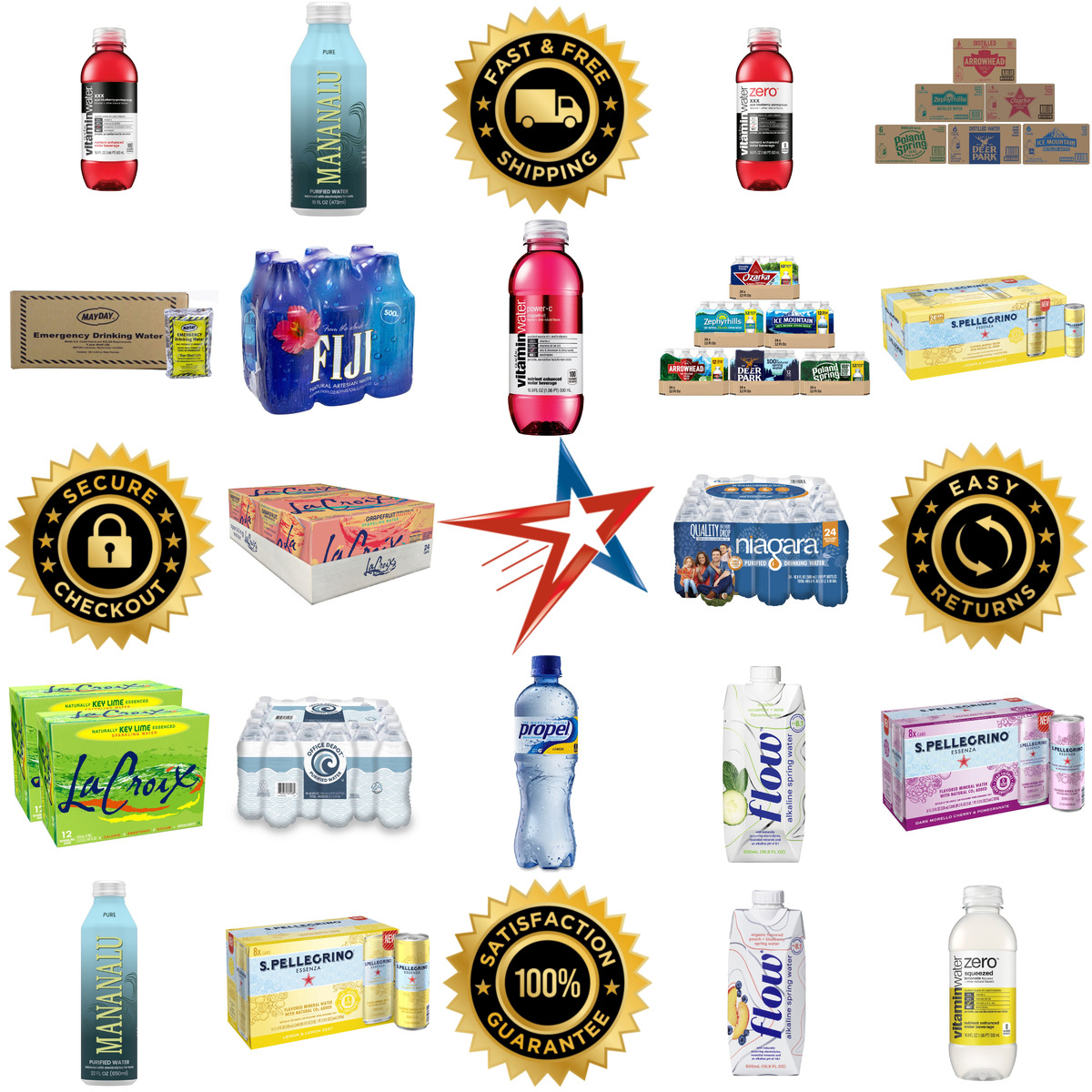 Millions of Products A selection of Water products on GoVets