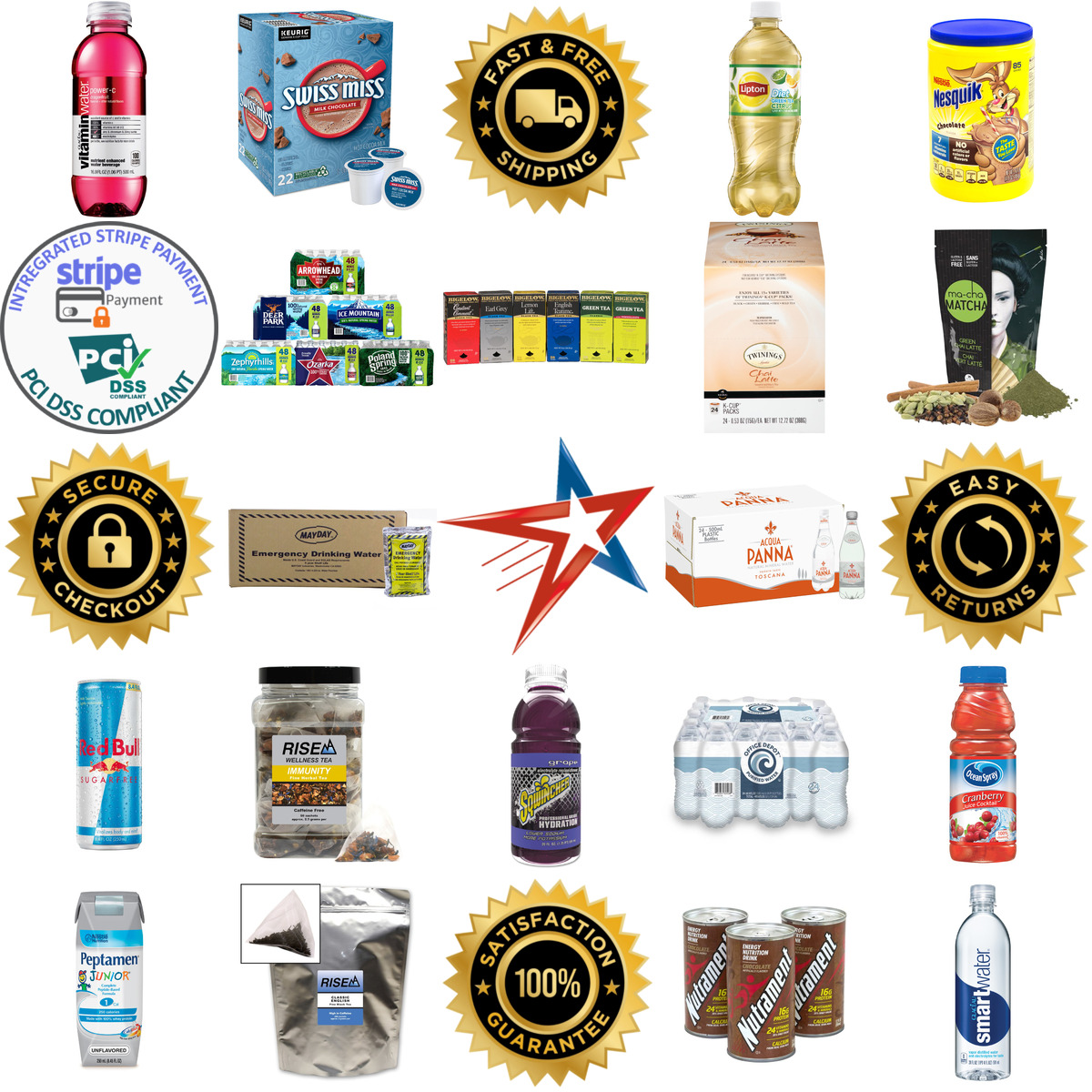 Millions of Products A selection of Beverages products on GoVets