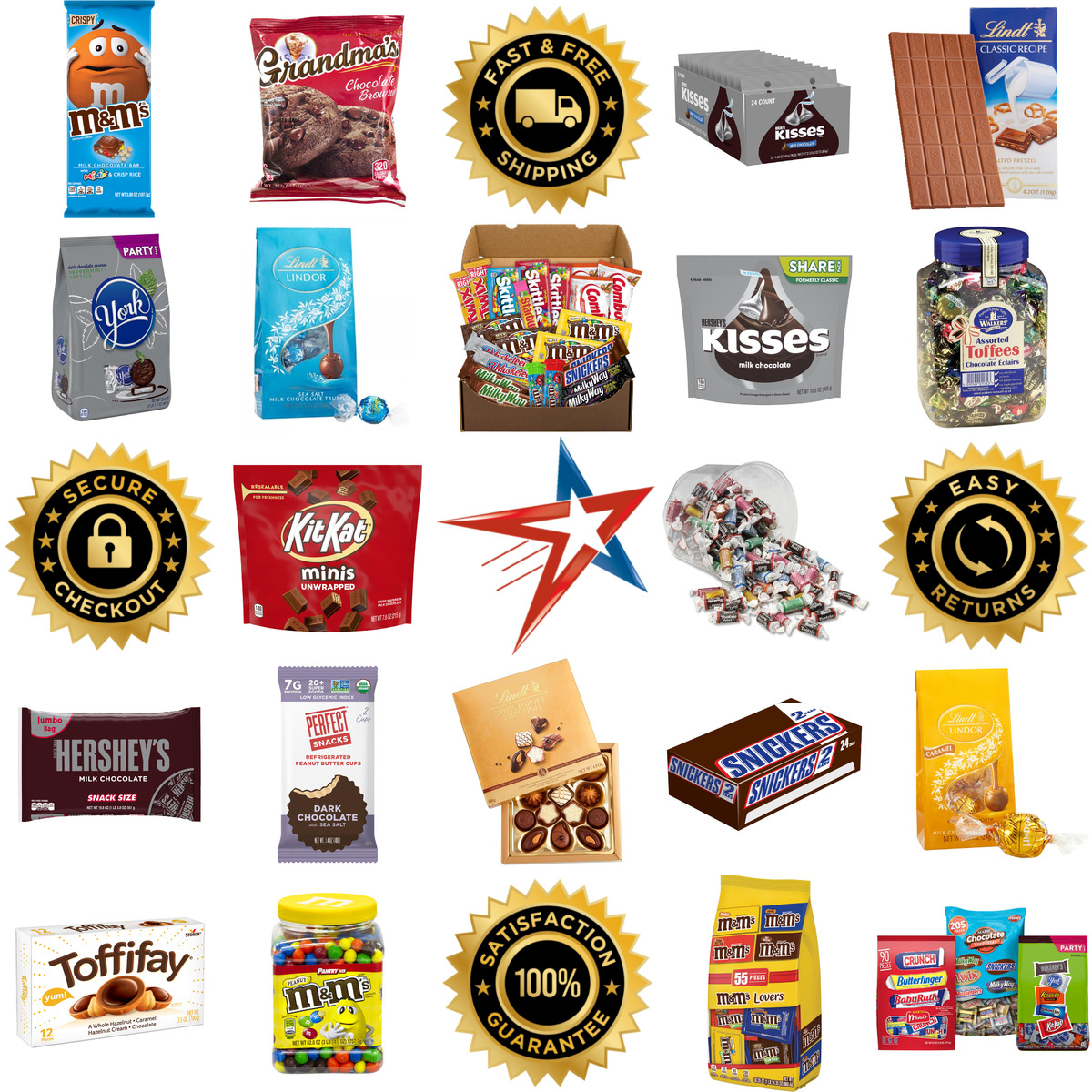 Millions of Products A selection of Chocolate and Caramels products on GoVets