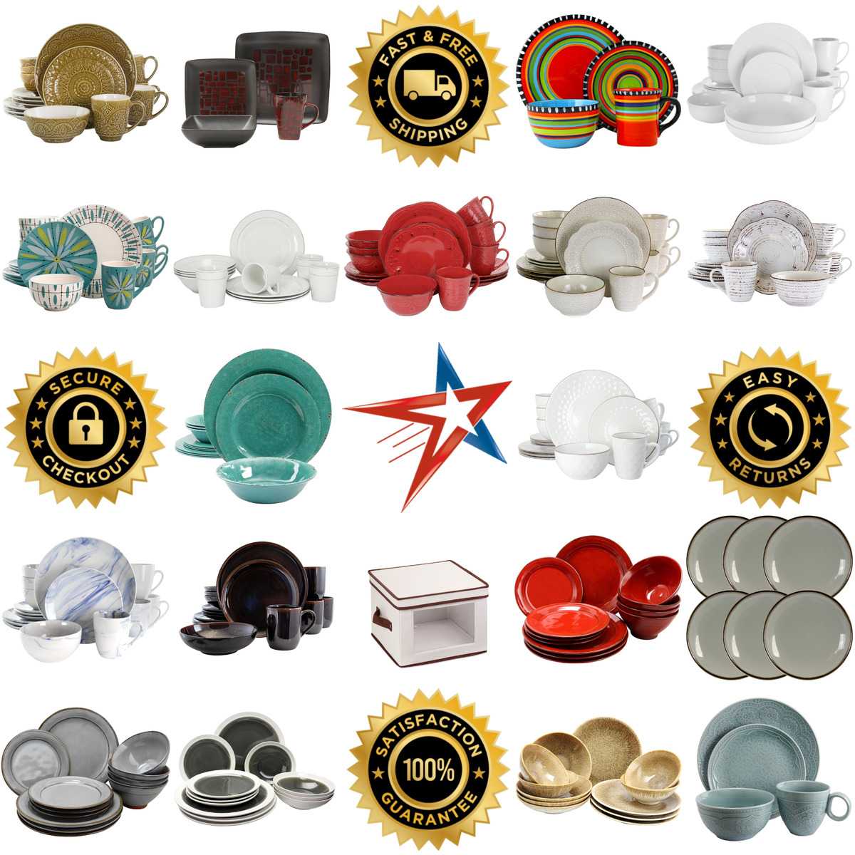 A selection of Dinnerware products on GoVets
