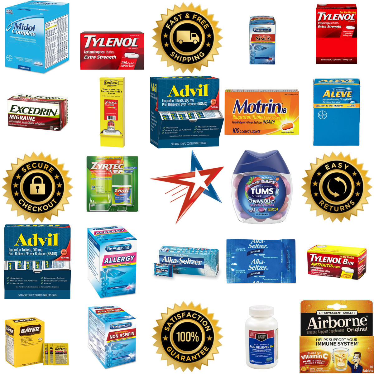 A selection of Medicine products on GoVets