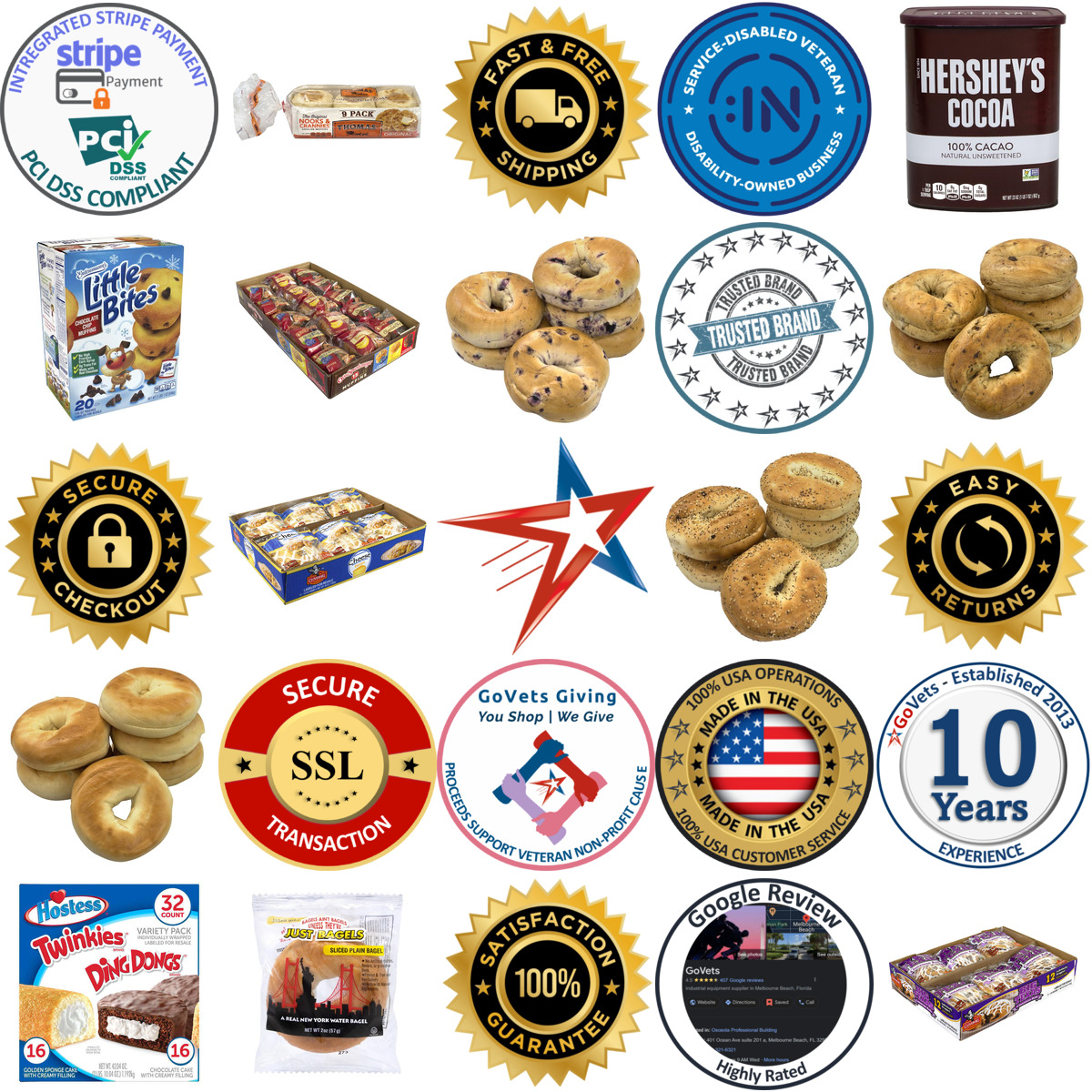 Millions of Products A selection of Bakery and Breads products on GoVets