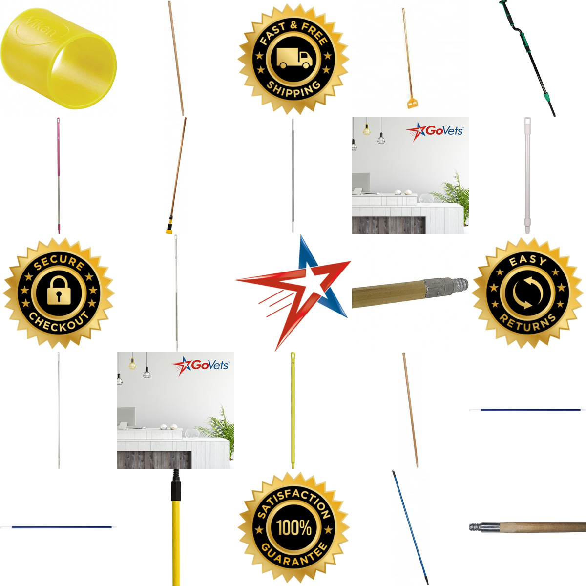 A selection of Handles and Poles products on GoVets