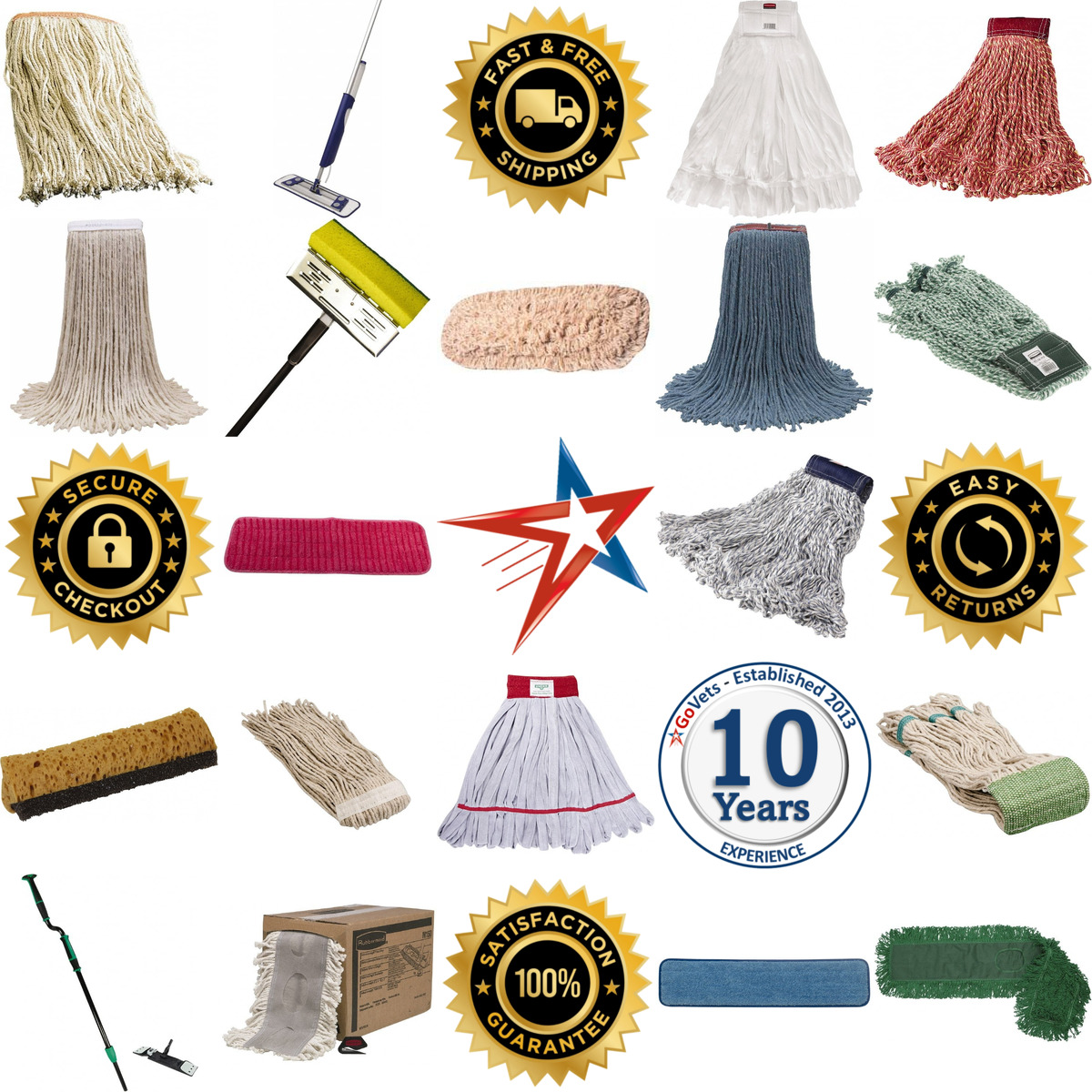 A selection of Mops products on GoVets
