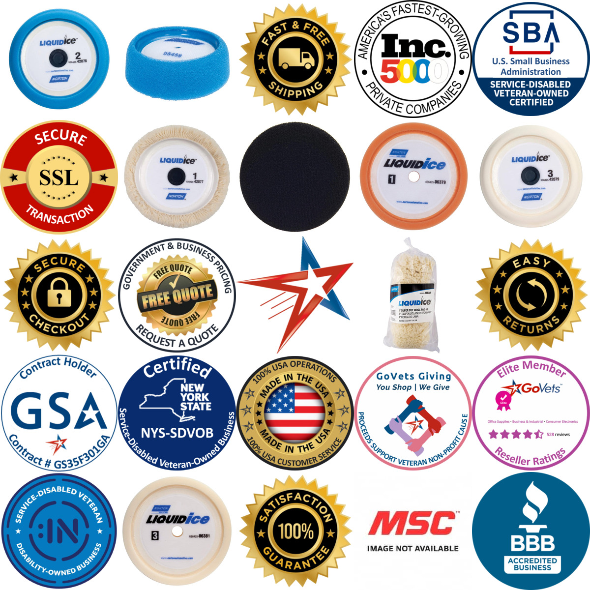 Millions of Products A selection of Norton products on GoVets