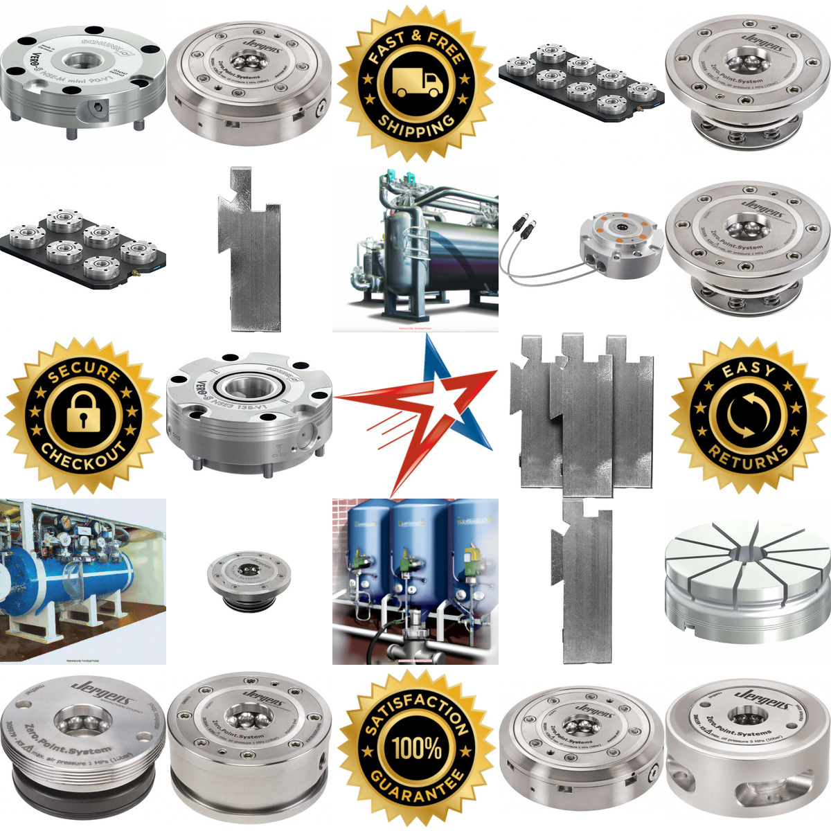 A selection of Cnc Quick Change Clamping Modules products on GoVets