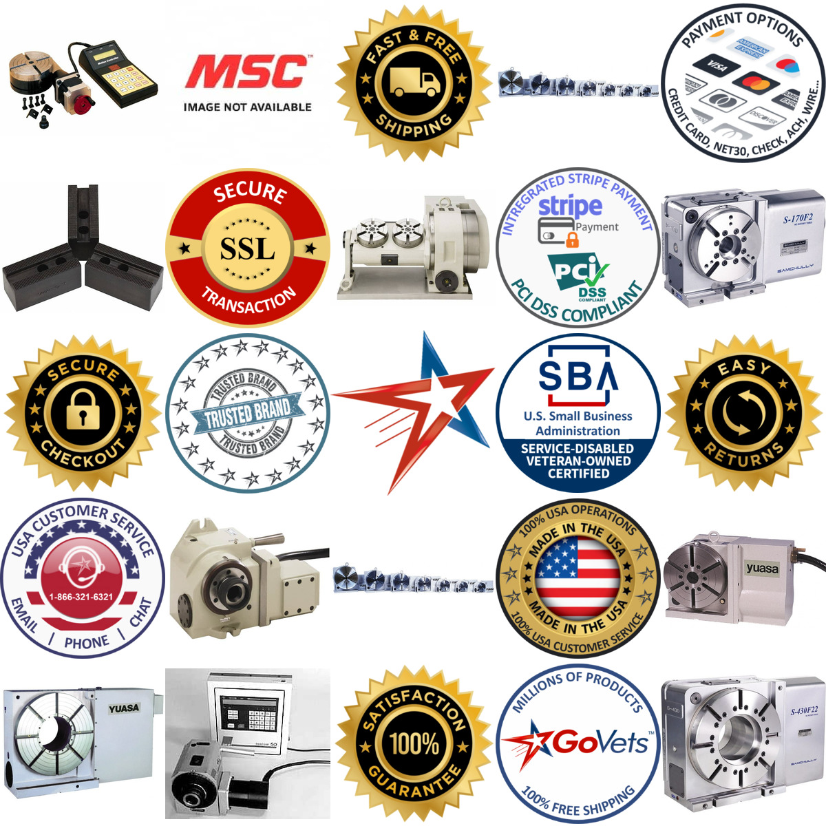 A selection of Cnc Rotary Indexers products on GoVets