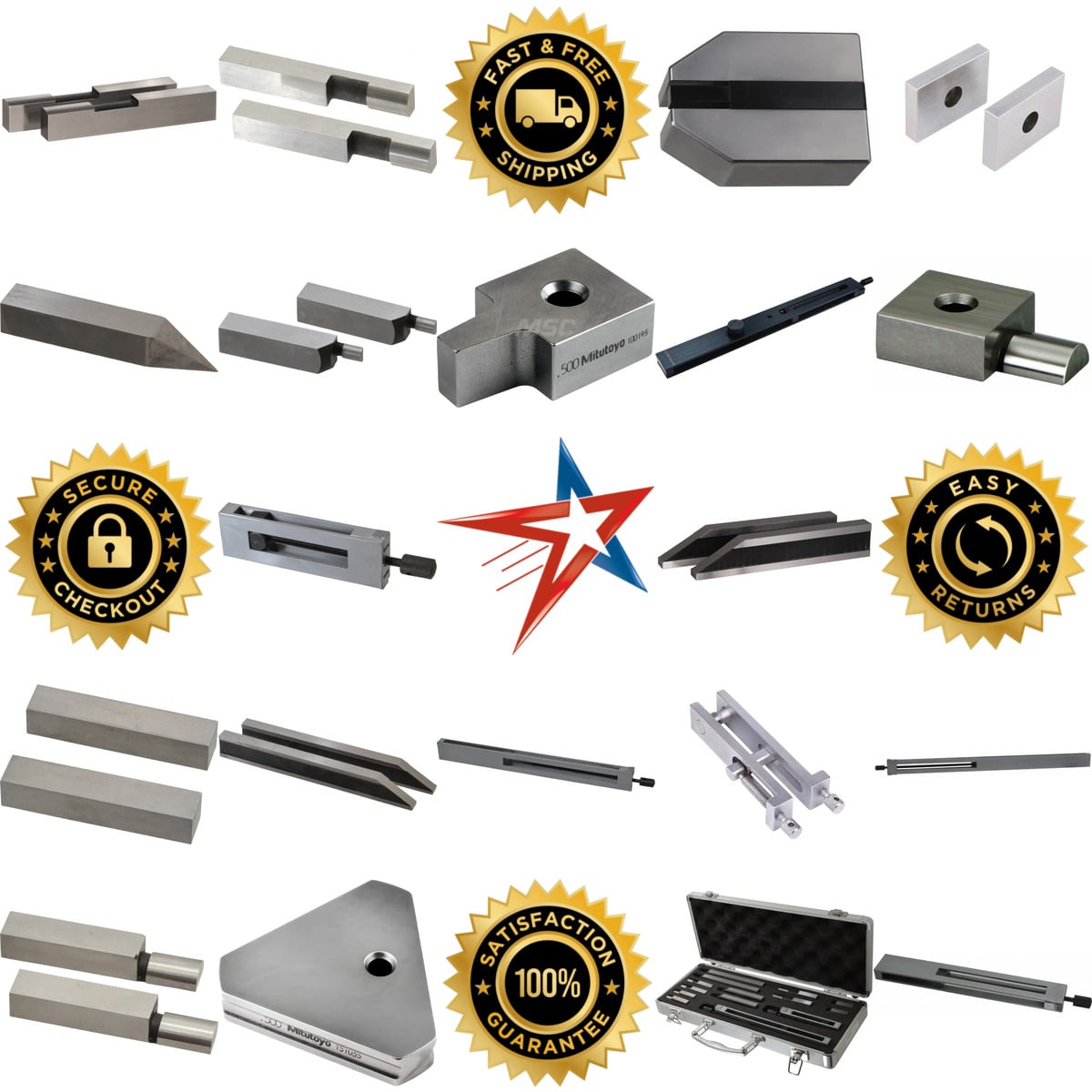 Millions of Products A selection of Gage Block Accessories products on GoVets