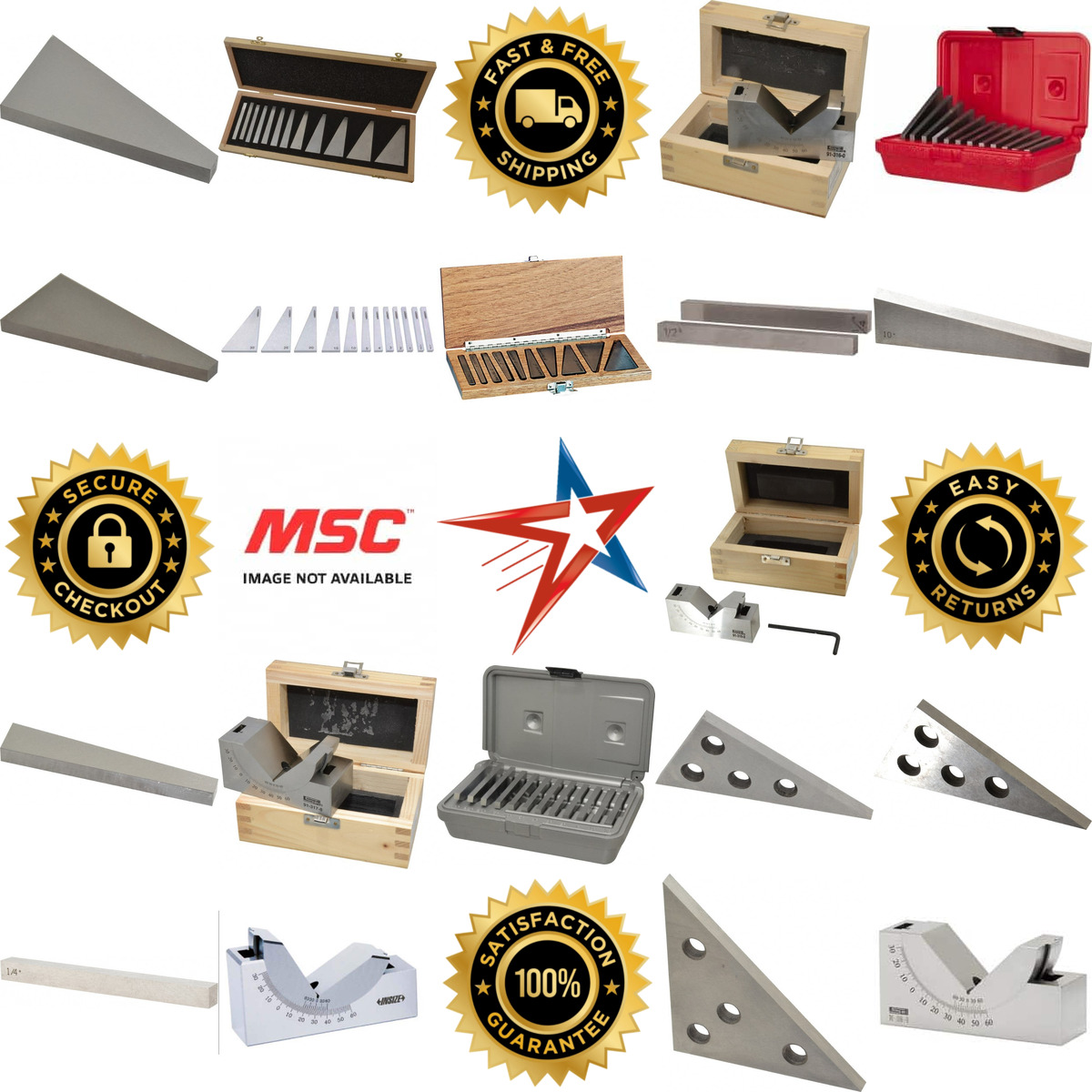 A selection of Angle Blocks and Sets products on GoVets