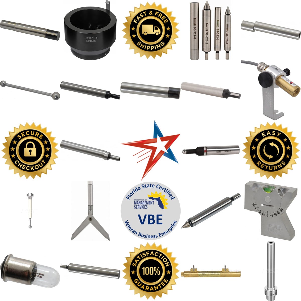 Millions of Products A selection of Edge and Center Finders and Accessories products on GoVets