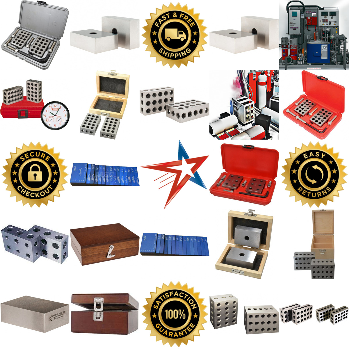 A selection of Setup Blocks and Accessories products on GoVets