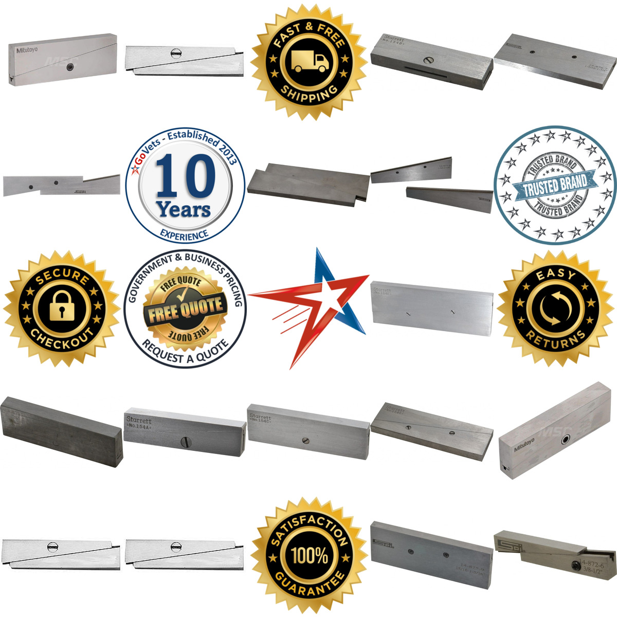 A selection of Adjustable Parallels products on GoVets