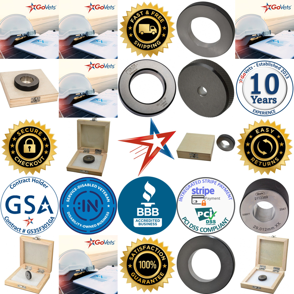 A selection of Setting Rings products on GoVets